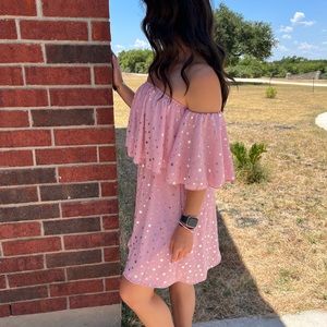 NWT ~ Pink Stars Dress